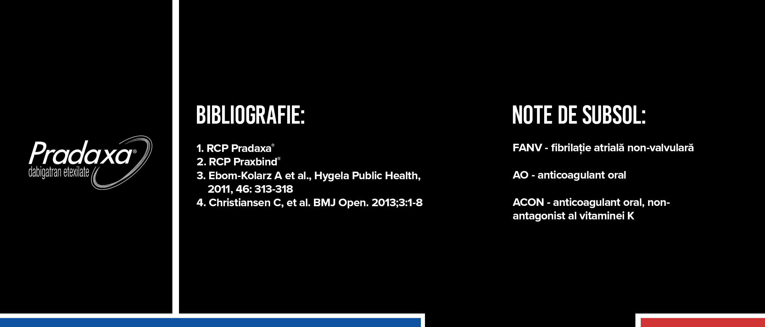 Pradaxa Bibliografie